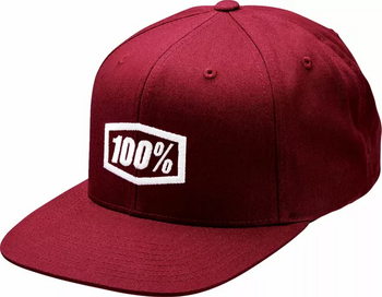 Czapka z daszkiem 100% Icon burgundy