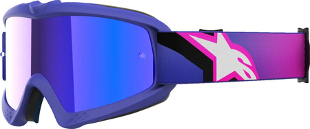 Gogle Juniorskie Alpinestars Youth Vision Corp purple/pink mirror