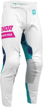 Spodnie Thor Launchmode Bleach white/aqua