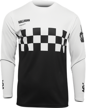 Bluza Thor Hallman Differ Cheq white/black