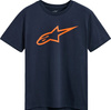 Koszulka T-Shirt Alpinestars Ageless 2.0 CSF navy/orange
