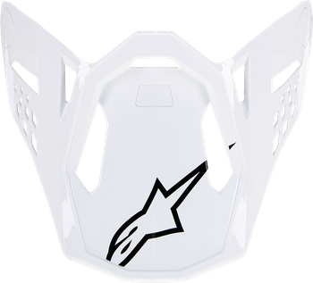 Daszek do kasku Alpinestars SM10 white