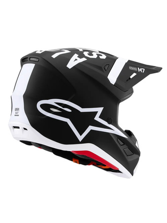 Kask Alpinestars S-M7 Dasher black/white