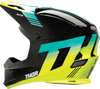 Kask Thor Sector 2 Carve black/acid 