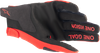 Rękawice Junior Alpinestars Radar red/silver
