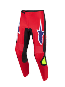 Spodnie Alpinestars Fluid Grid red/black/purple