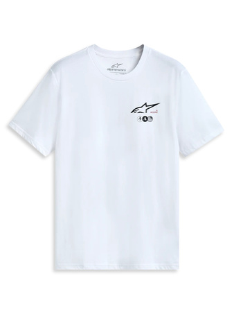 Koszulka T-Shirt Alpinestars Asym CSF white