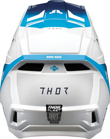 Kask Juniorski Thor Fleet Storm navy/white