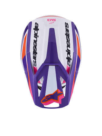 Kask Alpinestars S-M3 Heat white/purple/pink
