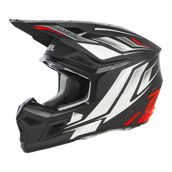 Kask Juniorski O'Neal 3SRS Vertical black/white