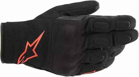 Rękawice Alpinestars S-MAX Drystar black/red