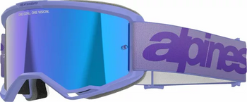 Gogle Alpinestars Vision 5 Wordmark purple mirror