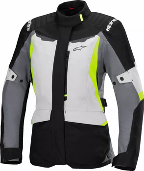 Kurtka damska tekstylna Alpinestars Stella ST-1 WP gray/black/yel