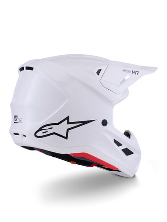 Kask Alpinestars S-M7 Solid white