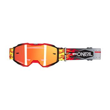 Gogle Juniorskie O'Neal B-10 HR multicolor radium red