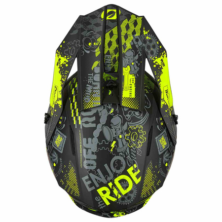 Kask O'Neal 1SRS Vibrant black/yellow matt