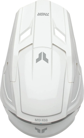 Kask Juniorski Thor Fleet Whiteout matt