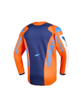 Bluza Juniorska Alpinestars Fluid Grid orange/blue