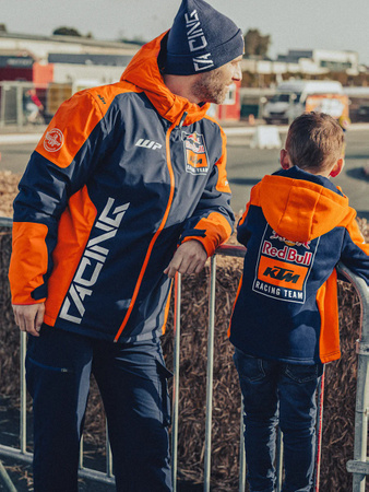 Bluza Młodzieżowa Red Bull KTM Zip Hoodie Youth Replica Team '24