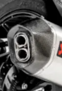 Końcówka wydechu Akrapovic End Cap V-EC332 Carbon Fiber