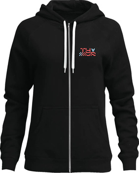 Bluza damska z kapturem Thor Vantage Zip-Up black