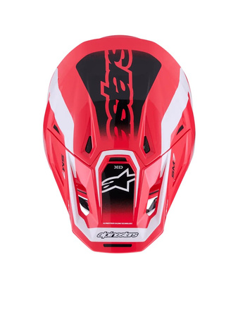 Kask Alpinestars S-M7 Deed red/black/white