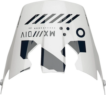 Daszek do kasku Thor Reflex Sport Strike navy/acid
