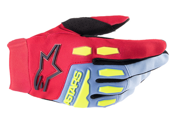 Rękawice Alpinestars Full Bore blue/red/yellow