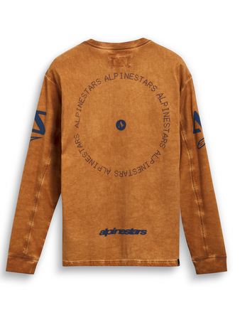 Koszulka Long Sleeve Alpinestars Nook Knit brown