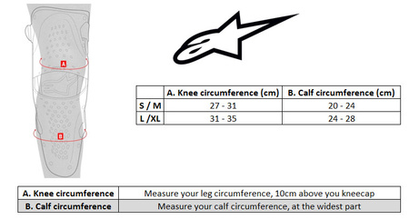 Ochraniacze kolan Juniorskie Alpinestars SX-1