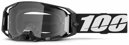Gogle 100% ARmatic Black clear