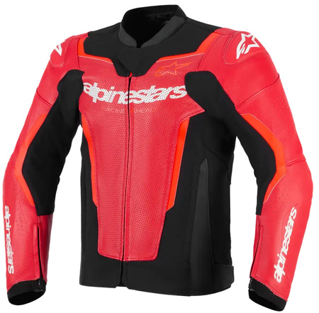 Kurtka skórzana Alpinestars GP Force Airflow v2 black/red