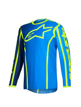 Bluza Alpinestars Fluid Apex blue/yellow