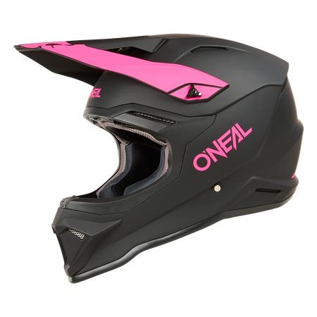 Kask Juniorski O'Neal 1SRS Solid black/pink