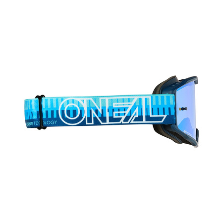 Gogle O'Neal B-10 Stripped blue mirror
