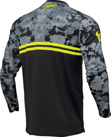 Bluza juniorska Thor Sector Digi black/camo