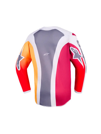 Bluza Juniorska Alpinestars Fluid Portl red/gray