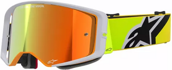 Gogle Alpinestars Supertech Corp ABS Vision yellow/gray mirror