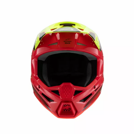 Kask Juniorski Alpinestars SM3 Fray red/yellow