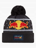 Czapka zimowa świąteczna Red Bull Racing Monobranded Bobble Hat Beanie