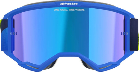 Gogle Alpinestars Vision 5 Corp blue mirror