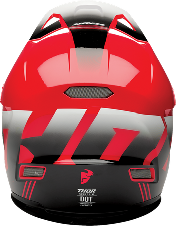 Kask Thor Sector 2 Carve red/white