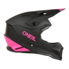 Kask Juniorski O'Neal 1SRS Solid black/pink