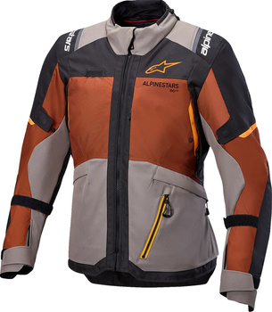 Kurtka tekstylna Alpinestars Andes v4 Drystar walnut/rust