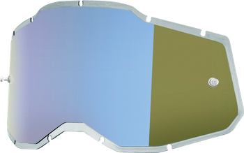 Szyba do gogli 100% Strata 2 / Accuri 2/ Racecraft 2 Injected mirror blue