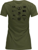 Koszulka damska T-Shirt Thor Patched Up military green