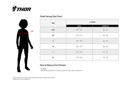 Zestaw juniorski Thor Sector Minimal red