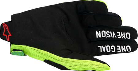 Rękawice Alpinestars Radar Pro green/yellow/pink