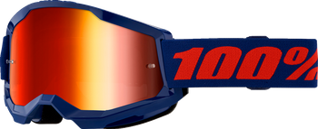 Gogle 100% Strata 2 Navy mirror