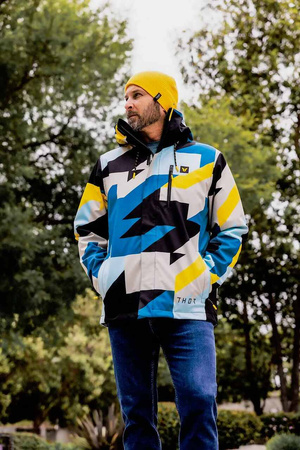 Kurtka Thor Tour Brave black/yellow